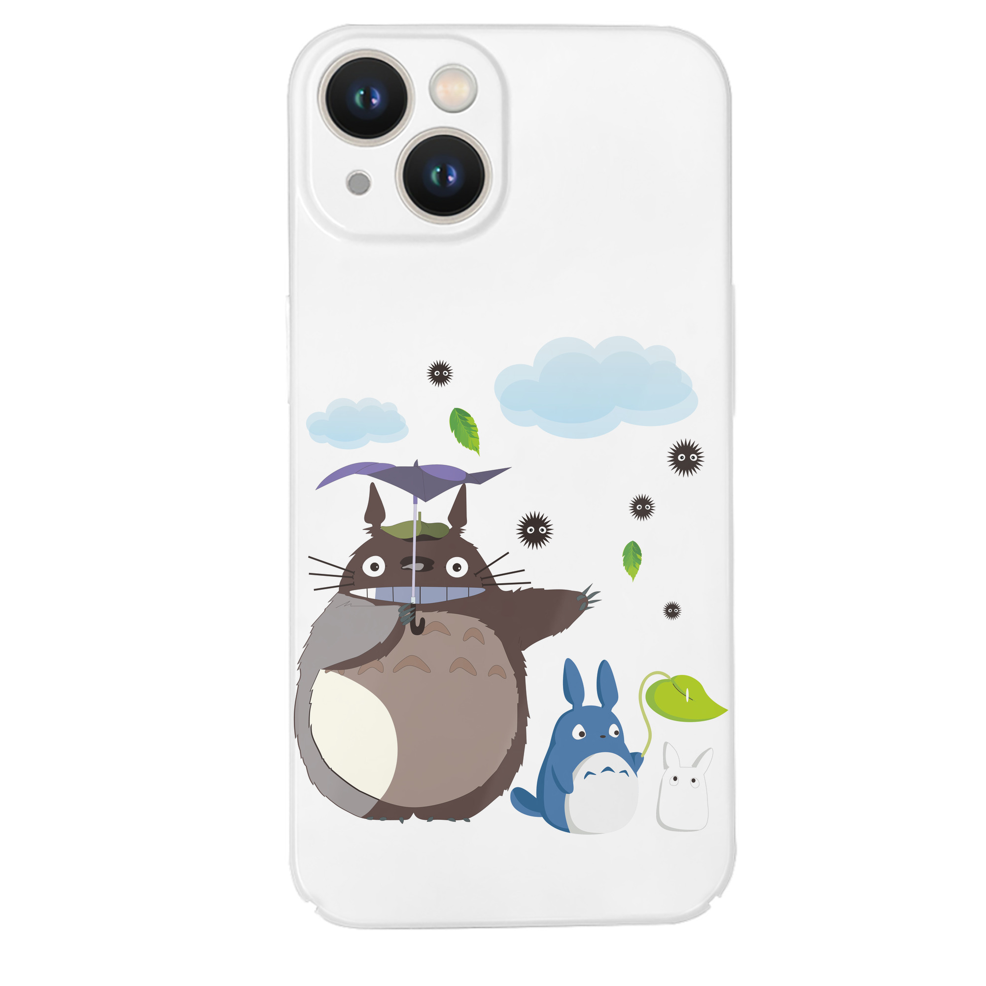 （画像用） となりのトトロ 草壁メイ 草壁サツキ My Neighbor Totoro Satsuki Kusakabe Mei Kusakabe 【iPhone 14シリーズ対応】ハードケース